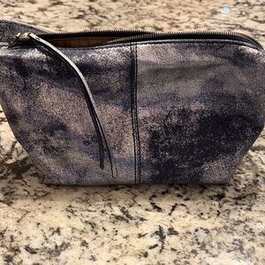 HOBO blue pewter Laguna Crossbody